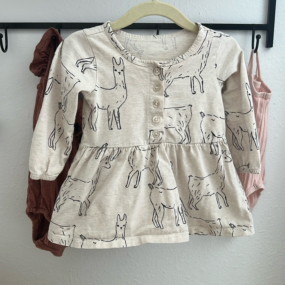 Tea Collection Alpaca dress (6-13m)